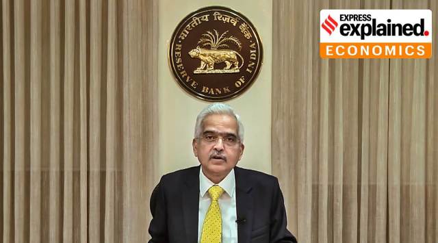 Reserve Bank of India Governor Shaktikanta Das speaks.