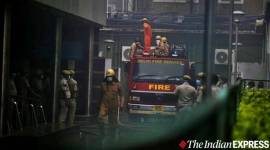 delhi golf club fire broke out news, indian express
