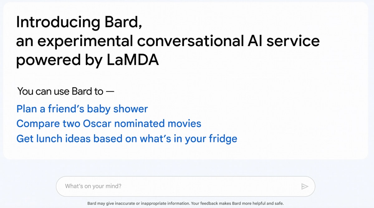 Google Bard, Google vs ChatGPT, Bard vs ChatGPT, Google's chatgpt, Bard LaMDA vs ChatGPT