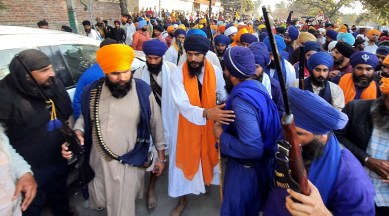 Waris Punjab de leader Amritpal Singh