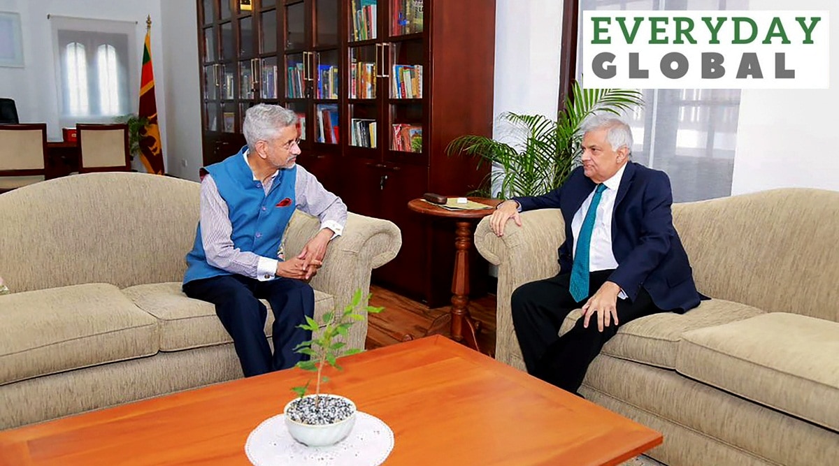 Indian External Affairs Minister S. Jaishankar meets Sri Lanka's President Ranil Wickremesinghe, in Colombo, Sri Lanka, Friday, Jan. 20, 2023.