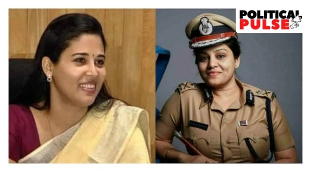 IAS officer Rohini Sindhuri and IPS officer D Roopa Moudgil (Source: Facebook)