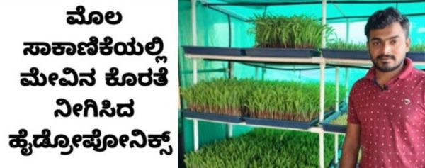 Manjunatha creates content on agriculture in Kannada