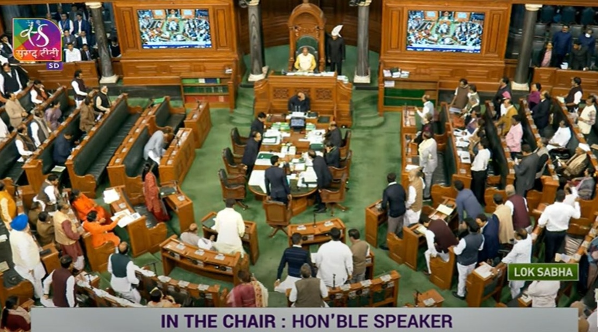 After Disruptions Over Adani Issue, Lok Sabha Takes Up Debate On Motion ...