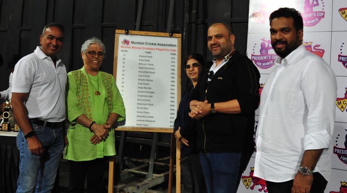 MCA unveils honours board for women players at Wankhede Stadium