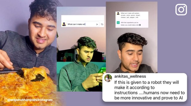 Man asks ChatGPT to suggest dishes he can cook with ingredients