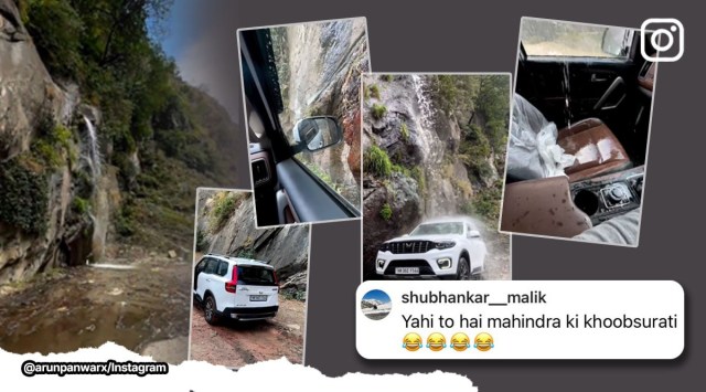Mahindra Scorpio-N waterfall leak