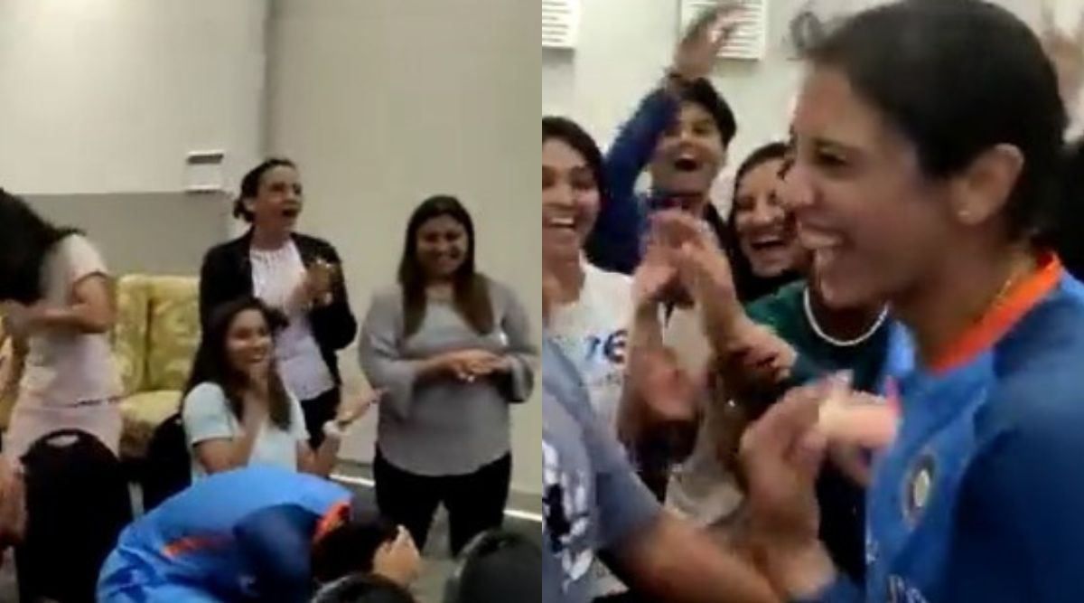 1200px x 667px - WATCH: Smriti Mandhana and Indian team's heartwarming reaction on her WPL  auction bid of 3.40 Cr | Sports News,The Indian Express