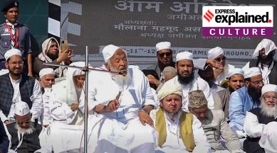 Maulana Arshad Madani, the president of Jamiat Ulema-e-Hind