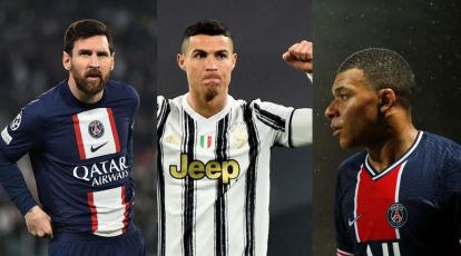 Cristiano Ronaldo, Lionel Messi, Neymar or Kylian Mbappe? Top 10