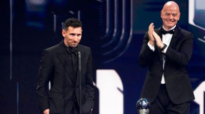 FIFA Football Awards - How many appearances have these four
