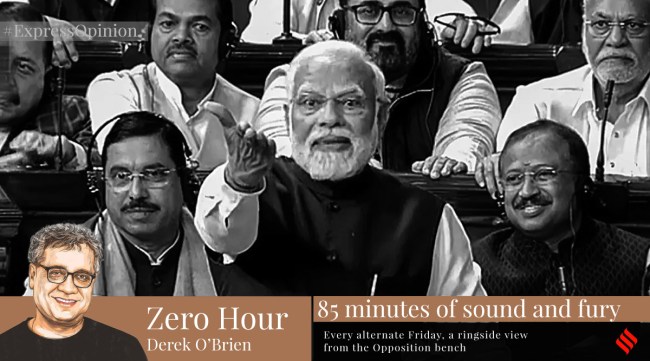 The speeches by the Prime Minister in both Houses lasted 173 minutes. (PTI)