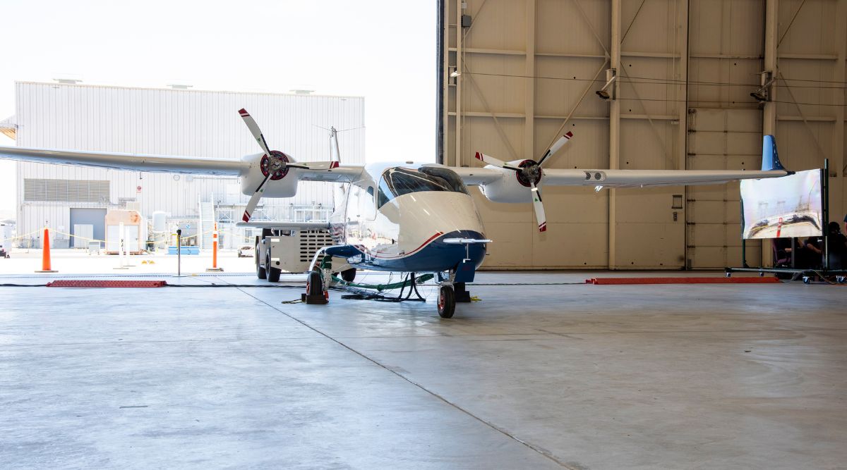 NASA X57 Maxwell electric plane