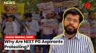 NEET PG Aspirants Protest at Jantar Mantar, Want March Exam To Be Postponed