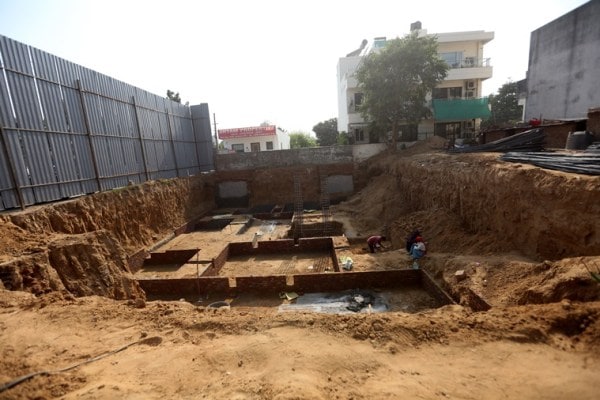 House Cost Delhi NCR foundation work