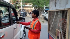 chandigarh, parking lot news, indian express