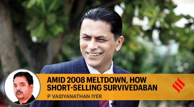 CB Bhave, then Sebi chief, strongly argued against a ban on short-selling. (Express Photo)