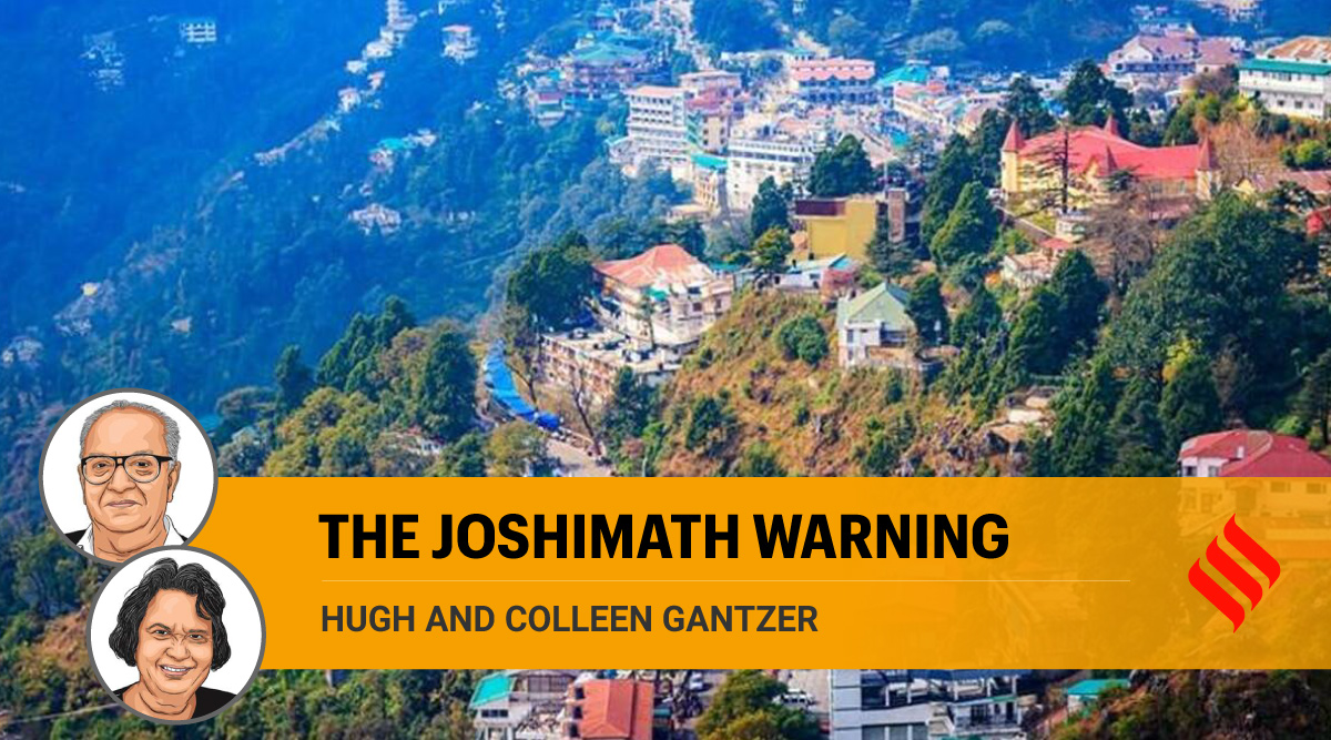 From Joshimath, a warning for Mussoorie â€” and all of Uttarakhand | The  Indian Express