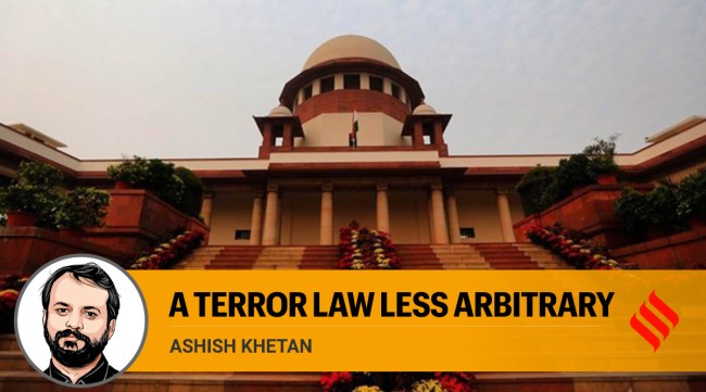 The Supreme Court, through judicial interventions, had evolved many safeguards (both procedural and substantive) in how TADA and POTA were applied. (Express Photo)