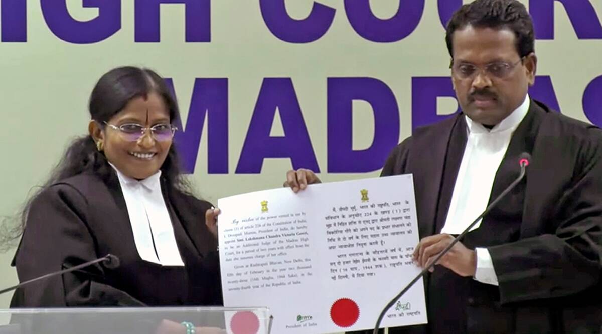 Justice Gowri’s appointment SC says it can’t go into question of