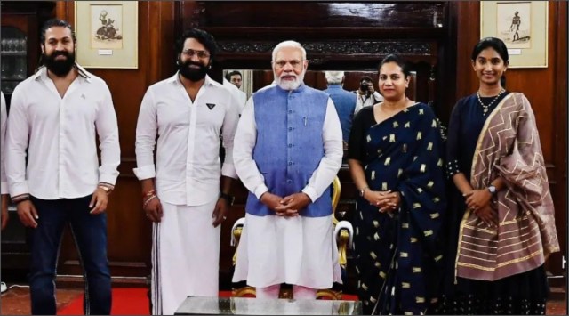 Yash, Rishab Shetty, PM Narendra Modi