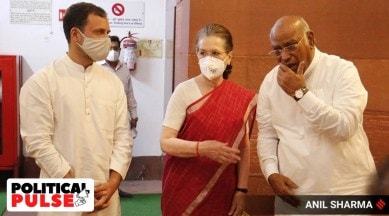 Rahul Gandhi, Sonia Gandhi, Mallikarjun Kharge