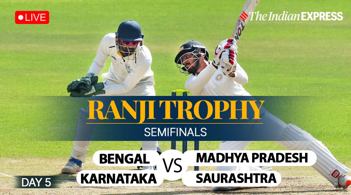 Ranji Trophy Semi Final Day 5 highlights Saurashtra win by 4 wickets to enter the finals, Arpit Vasavada 47* Cricket News