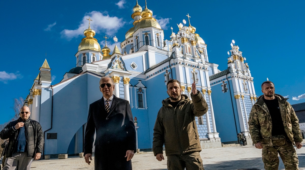 In Biden’s unannounced visit to Kyiv, a preview of an increasingly ...