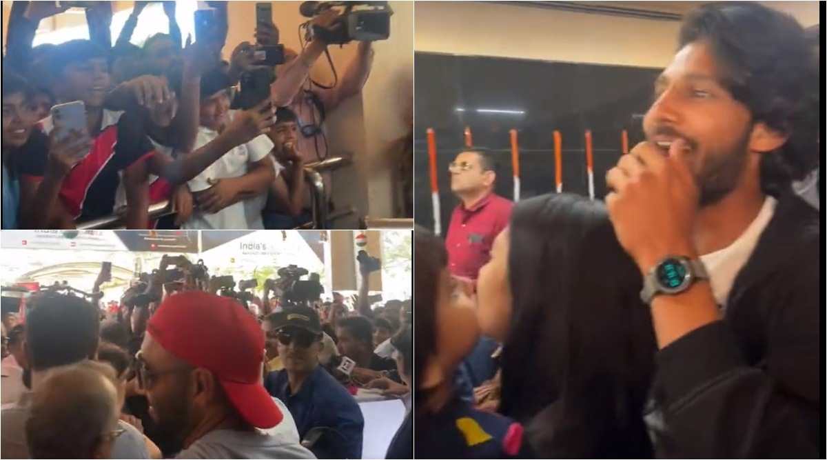 Watch: Ranji winning Saurashtra team given rapturous welcome at Rajkot ...