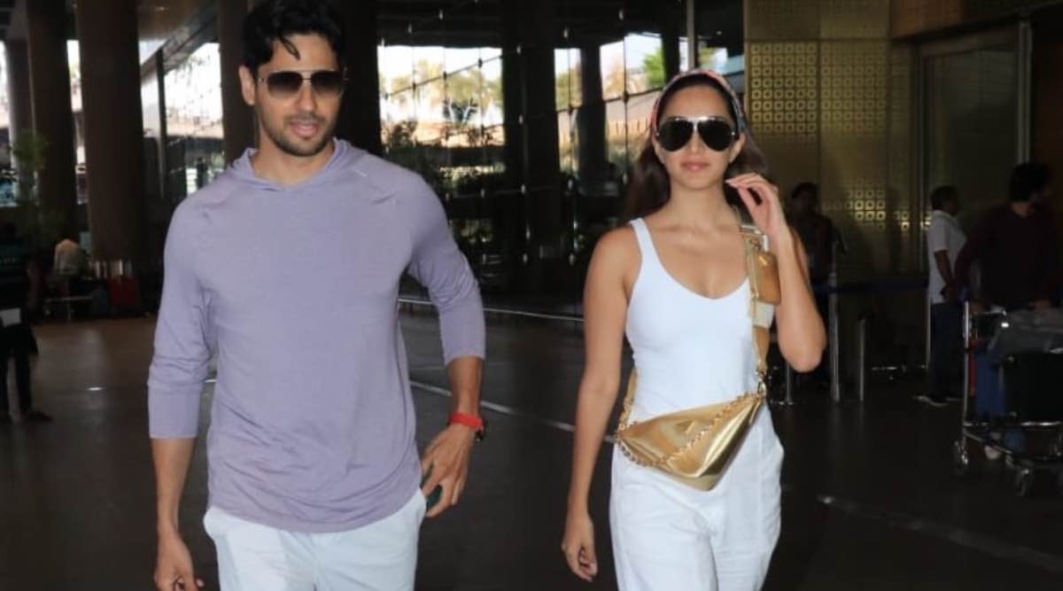 Newlyweds Sidharth Malhotra And Kiara Advani Clicked At Mumbai Airport ...