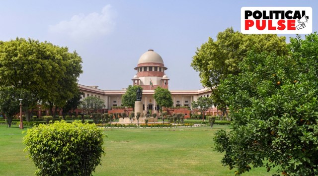The editorial in Hindi stated that the Supreme Court was created and protected to safeguard the interest of the nation. (Express photo)
