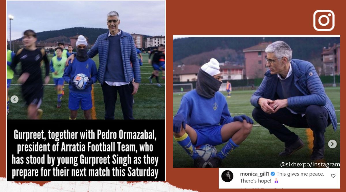 Los compañeros de equipo y el entrenador se solidarizan con un niño sij de 15 años que pidió quitarse el padka durante un partido de fútbol en España