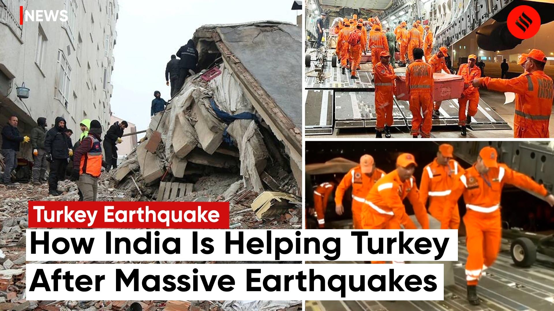 Medical supplies drilling machines and how india is helping turkey after major earthquakesThe