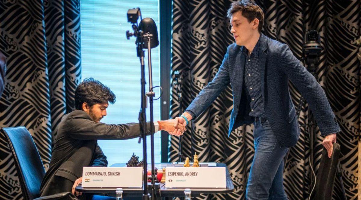 WR Chess Masters 2023 India’s D Gukesh bests Russia’s Andrey Esipenko