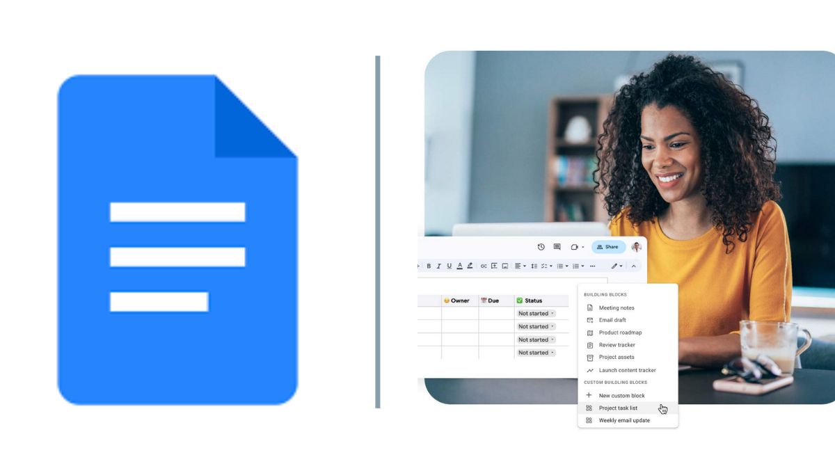 New look deals google docs