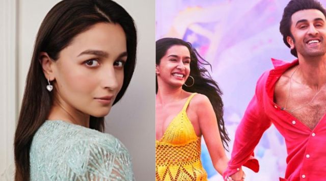 Ranbir Kapoor and Shraddha Kapoor star in Tu Jhoothi Main Makkaar. (Photo: Alia/Instagram, T-Series/YouTube)
