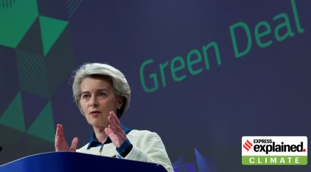 EU Green Deal, EU Green Deal Industrial Plan, What is EU Green Deal Industrial Plan, European Union, Indian Express, Express Explained
