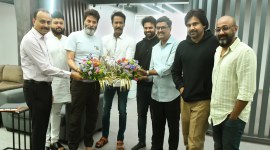 Vinodhaya SithamT Telugu remake launch