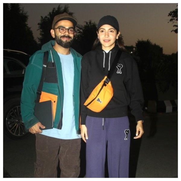 Anushka Sharma and Virat Kohli 