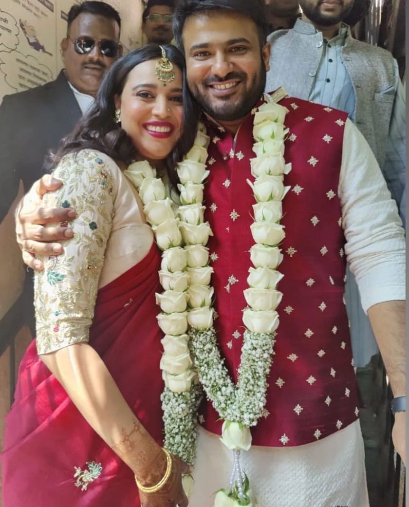 First Photos Of Newlyweds Swara Bhasker And Fahad Ahmad; Actor Shares ...