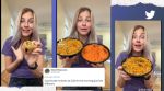 Woman tries butter chicken and lamb biryani for the first time