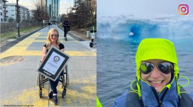 US woman breaks world record for the most countries visited in a year