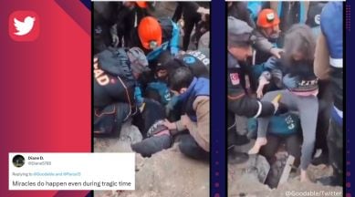 Young girl pulled out alive from debris more than 12 hours after earthquake in Turkey