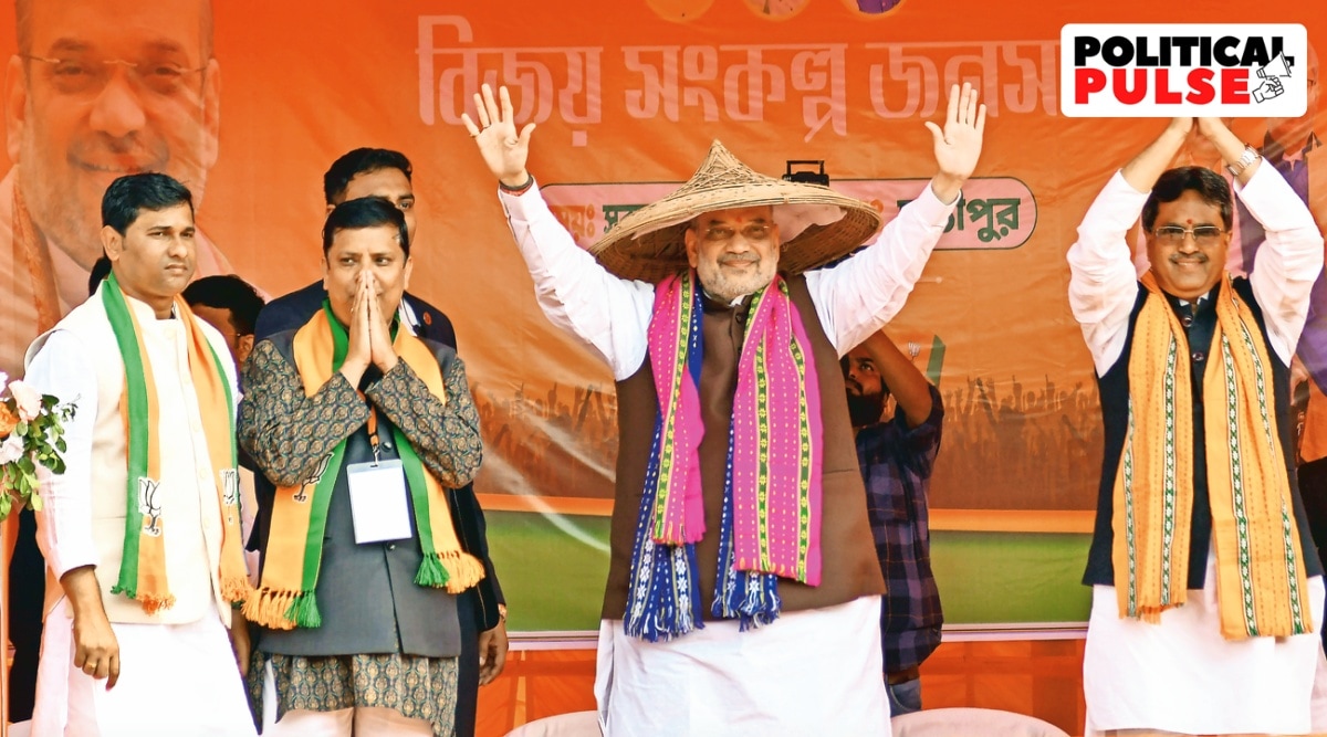 Amit Shah’s Dig At Left, Congress, TIPRA Motha: ‘Tripura’s Triple ...