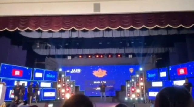 A university official confirmed to The Indian Express that the university has constituted a disciplinary committee involving experts as per the UGC guidelines to probe the matter. (Video screengrab of the skit)