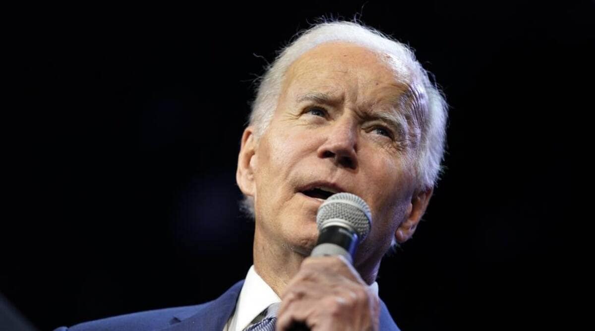 Joe Biden's comment came as he tried to reassure critics that he recognizes the need for continued oil production. (AP)