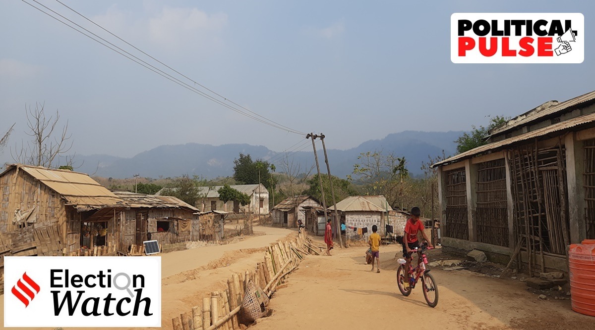 bru relief camp in tripura