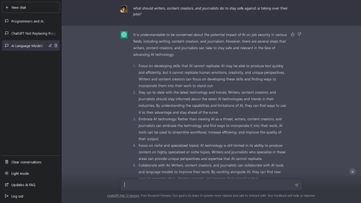 chatgpt replacing content creators