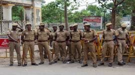 Chennai police shot at history sheeter