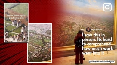 General View of Paris from a Hot-Air Balloon